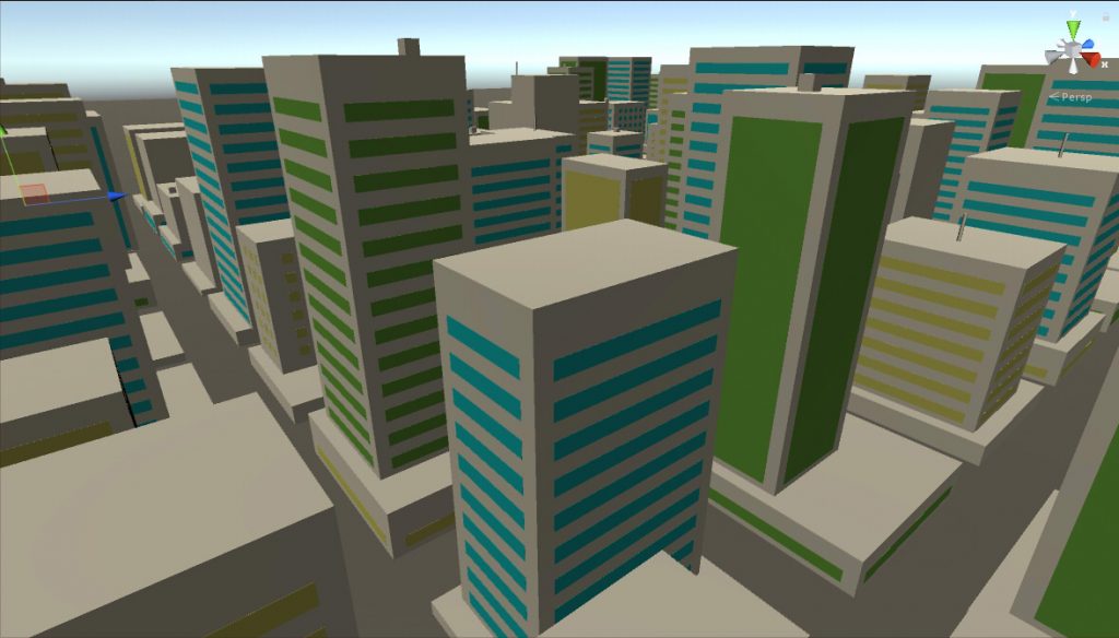 Hilmyworks' Procedural City Generation on January 8th, 2018